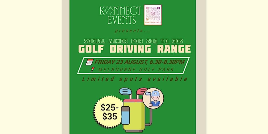 Social Mixer (Golf Driving Range) - Mid 20s to 30s