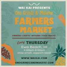 Ono Grindz and Makeke at Wai Kai