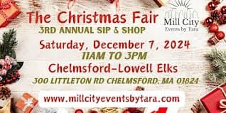 The Christmas Fair 3rd annual Sip & Shop Toy Drive