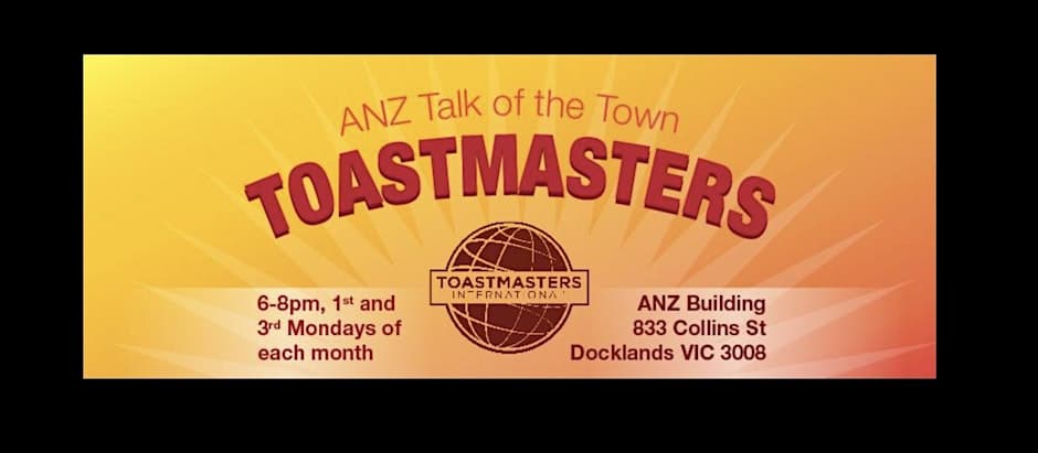 Join us for an evening of inspiring speeches & networking at ANZ Docklands!
