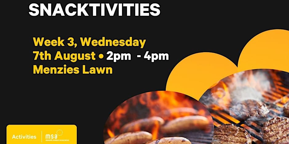 SNACKTIVITIES: BBQ & Games Session W5